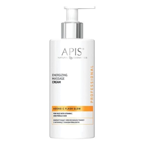 Apis Professional ADENO‑C Flash Glow Energising Face Massage Cream – 300 ml